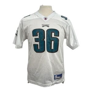 Vtg Reebok Philadelphia Eagles Jersey Brian Westbrook 36 Youth XL 18-20 NFL